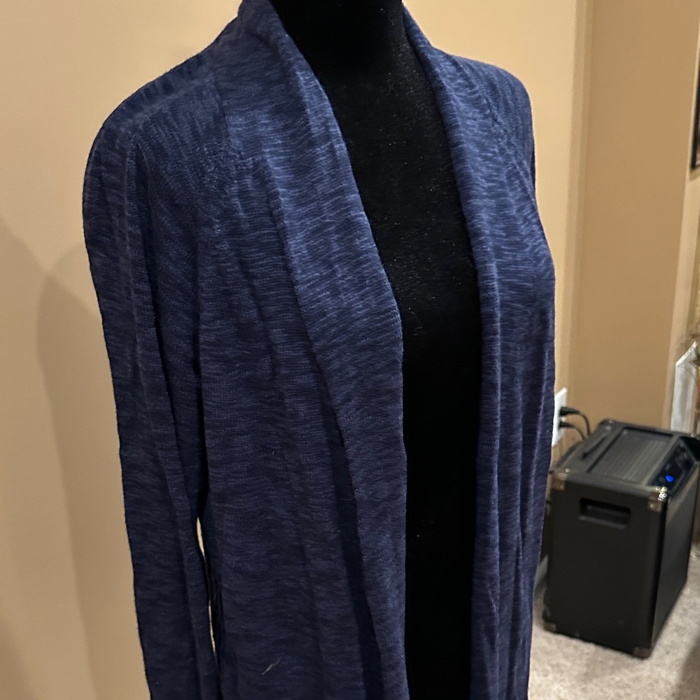 Studio Deep Blue Open-Front Cardigan
